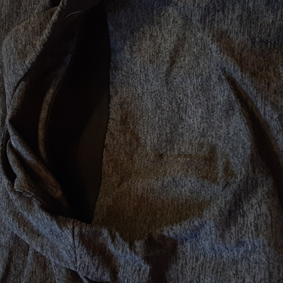 Kyodan Heathered Gray/Black Racerback Sports Bra, size Medium, NWT - Picture 9 of 11